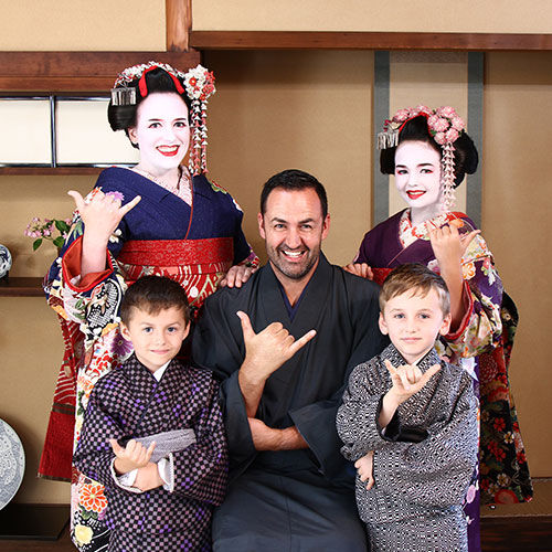 Maiko and Geisha makeover Family Studio Course