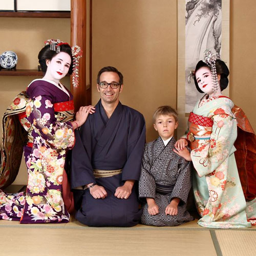 Maiko and Geisha makeover Family Studio course