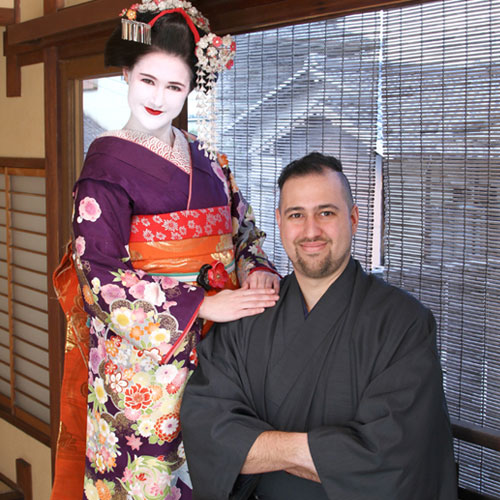 Maiko and Geisha makeover Couple Studio course