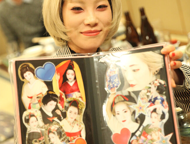 Notice from the makeup staff at Maiko Experience Center GION AYA, Sakagami