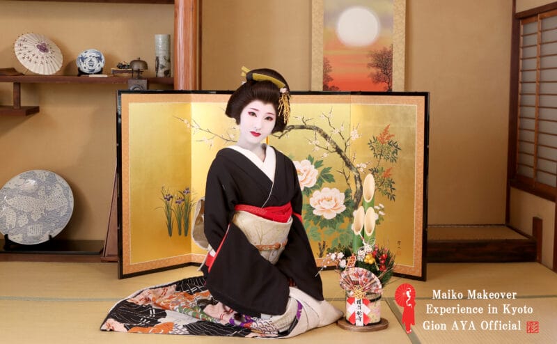 Geisha and Maiko makeover experience Gion AYA. Open from today!!