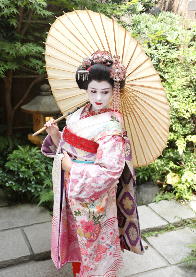 白ピンク