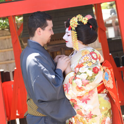 カップル野外撮影プラン